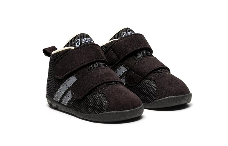 Lookbook (Infant) ASICS Confit First MS High-Top Running Shoe 'Magic Tape Black' TUF125-003