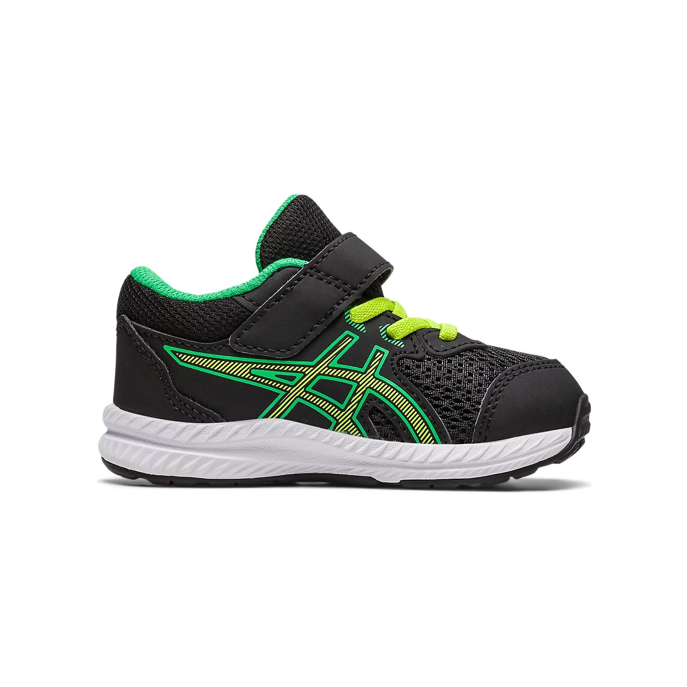 Order (TD) ASICS Contend 8 ''Zwart Lime Zest'' 1014A260-005