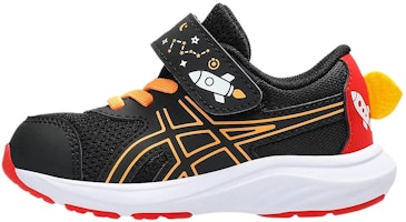 (Infant) ASICS Contend 9 TS School Yard 'Black Orange Pop' 1014A365-001 (Infant) ASICS Contend 9 TS School Yard 'Black Orange Pop' 1014A365-001