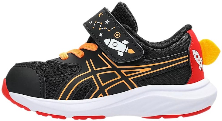 (Infant) ASICS Contend 9 TS School Yard 'Black Orange Pop' 1014A365-001 Buy (Infant) ASICS Contend 9 TS School Yard 'Black Orange Pop' 1014A365-001