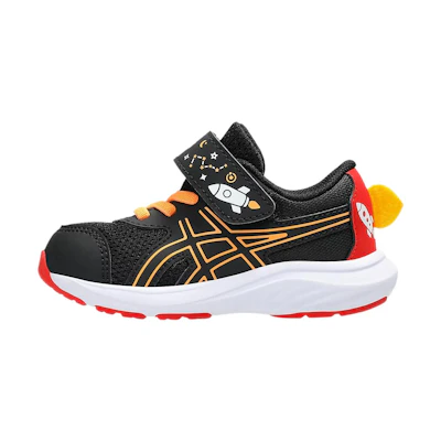 (Infant) ASICS Contend 9 TS School Yard 'Black Orange Pop'