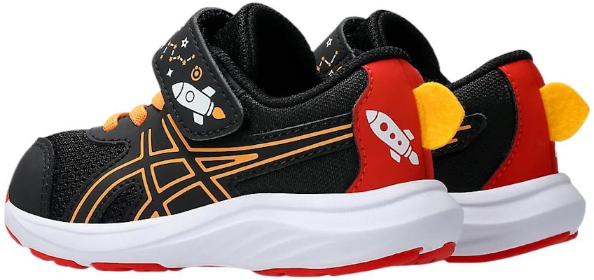 (Infant) ASICS Contend 9 TS School Yard 'Black Orange Pop' 1014A365-001 Shop (Infant) ASICS Contend 9 TS School Yard 'Black Orange Pop' 1014A365-001