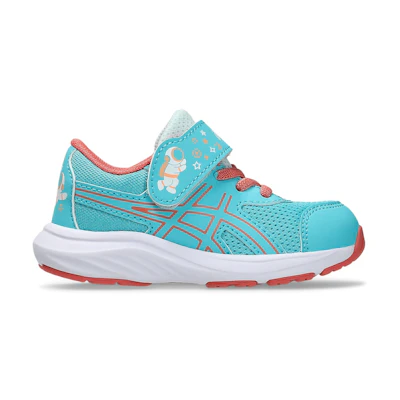 (Infant) ASICS Contend 9 TS School Yard 'Energy Aqua Papaya'