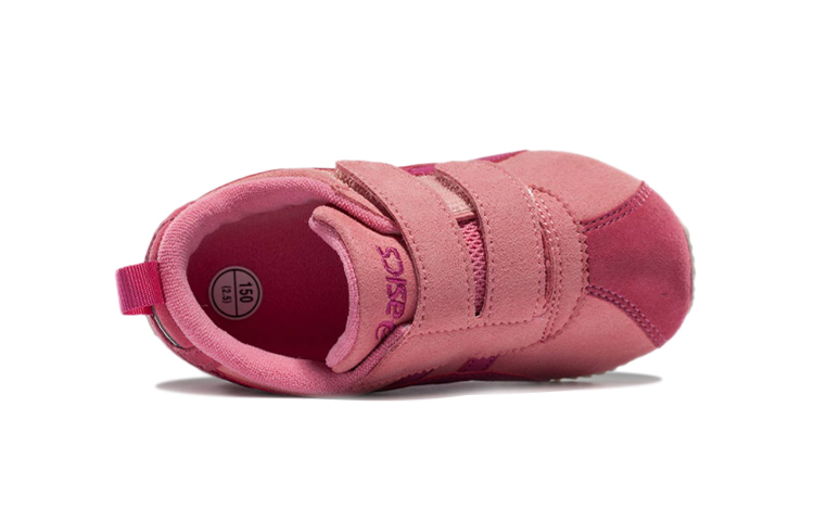 Lookbook 亞瑟士 Corsair Baby Vin 舒適耐磨減震 低幫運動跑步鞋 桃粉