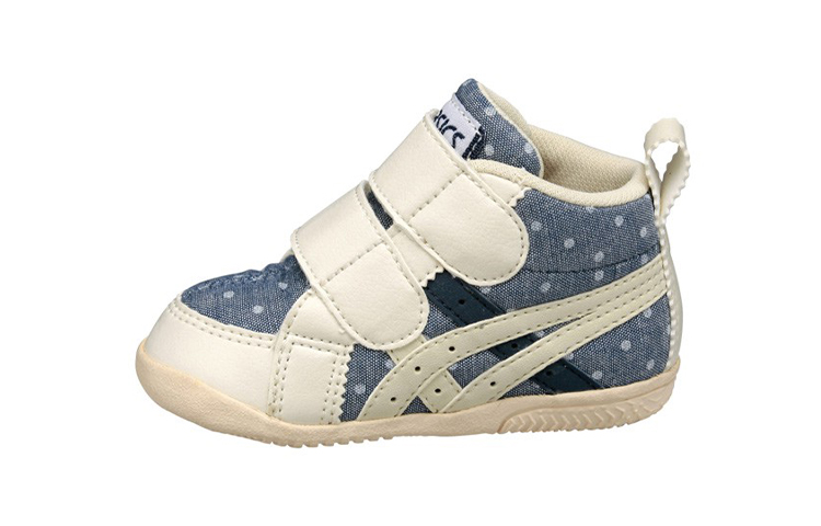 (Infant) ASICS Fable First MS 3 'Beige Blue High-Top'