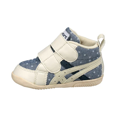 (Infant) ASICS Fable First MS 3 'Beige Blue High-Top'