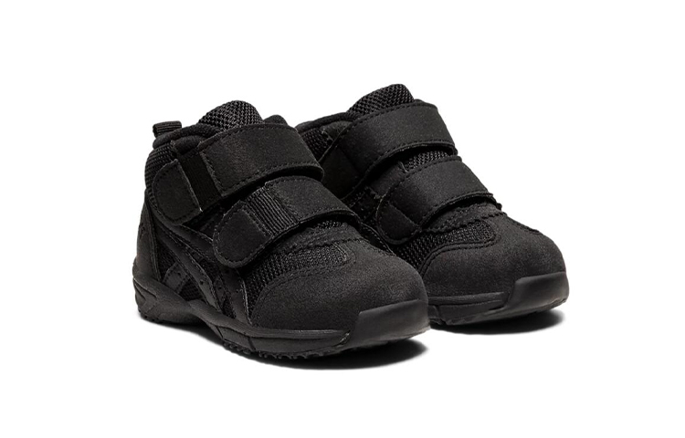 Lookbook (TD) ASICS GD Runner Bayi MS-Mid 'Carbon Black Velcro' TUB127-002