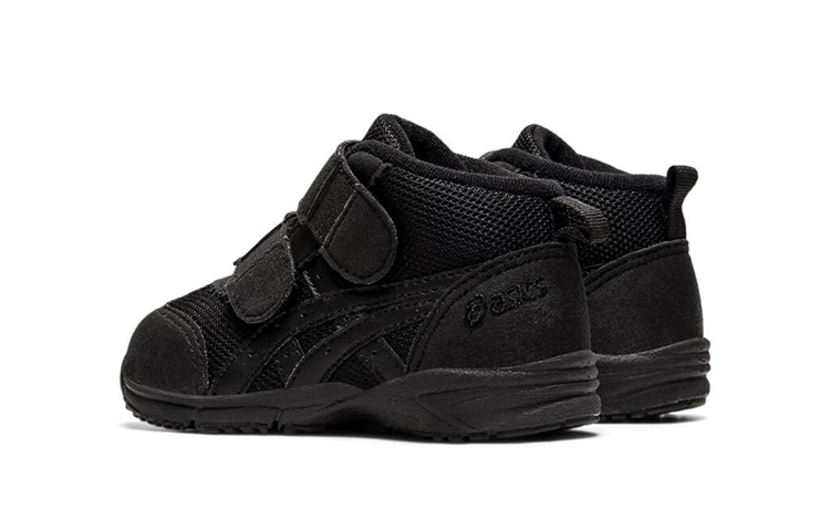 Shop (TD) ASICS GD Runner Bayi MS-Mid 'Carbon Black Velcro' TUB127-002