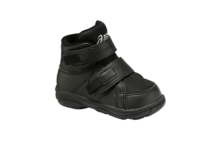 Order 嬰童 Asics GD.Walker Baby Hi 輕便透氣 高筒休閒跑步鞋 黑色