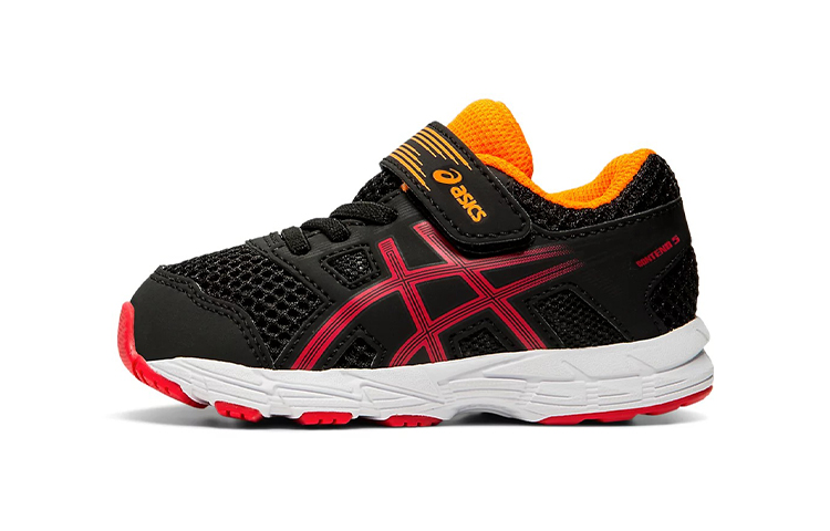 (Infant) ASICS Gel-Contend 5 TS 'Black Red' 1014A046-001