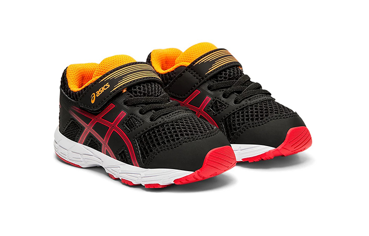 Lookbook (TD) ASICS Gel-Contend 5 TS 'Negro Rojo' 1014A046-001