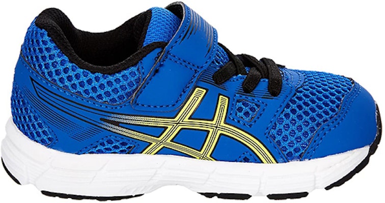 嬰兒 Asics Gel-Contend 5 Ts 魔術貼 透氣抗磨損舒適 低筒運動鞋 藍黃 Order 嬰兒 Asics Gel-Contend 5 Ts 魔術貼 透氣抗磨損舒適 低筒運動鞋 藍黃