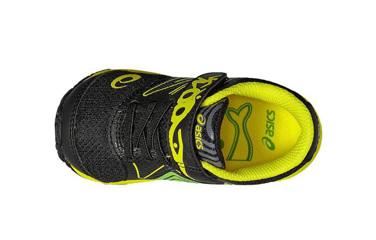 Shop (TD) ASICS Gel-Noosa ''Noir Jaune'' C713N-9007