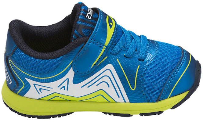 嬰兒 Asics Gel-Noosa 魔術貼休閒跑步鞋 藍黃拼色 Order 嬰兒 Asics Gel-Noosa 魔術貼休閒跑步鞋 藍黃拼色