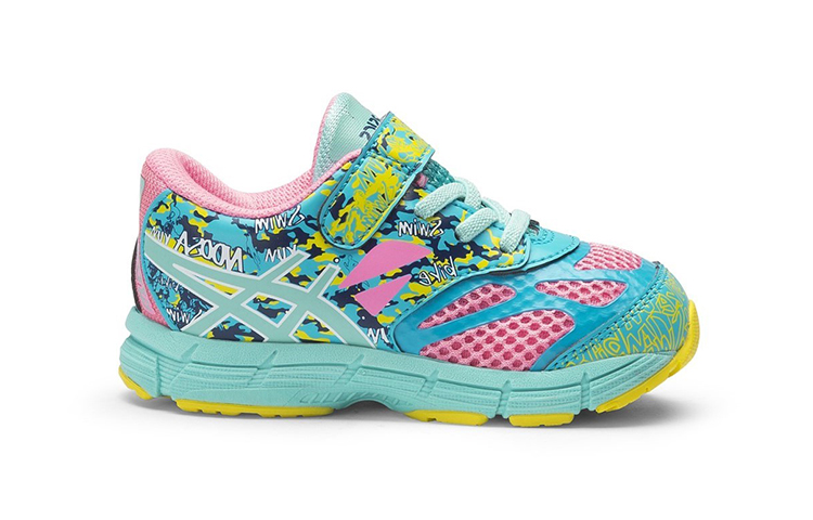 Order 嬰童 Asics Gel-Noosa Tri 10 魔術貼 舒適透氣耐磨 低幫運動跑步鞋 青藍色