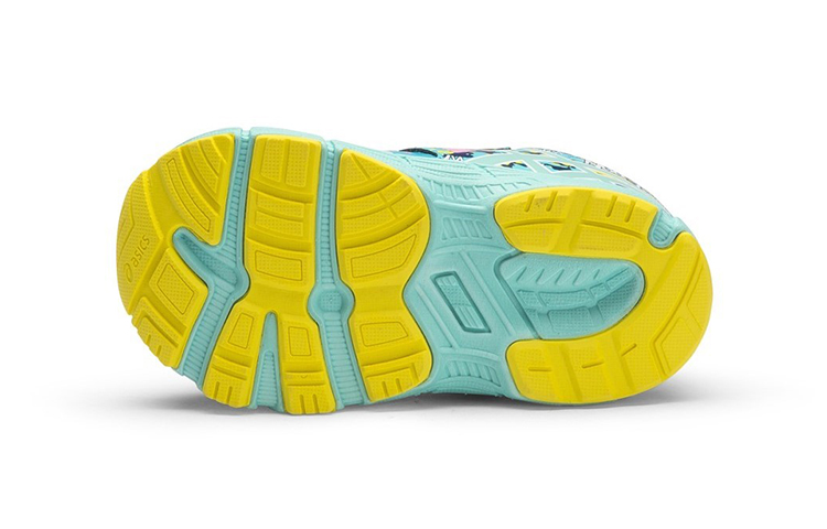 Shop 嬰童 Asics Gel-Noosa Tri 10 魔術貼 舒適透氣耐磨 低幫運動跑步鞋 青藍色