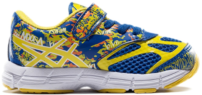 (Infant) ASICS Gel-Noosa Tri 10 'Lemon Yellow Blue' C524N-4207 Order (Infant) ASICS Gel-Noosa Tri 10 'Lemon Yellow Blue' C524N-4207