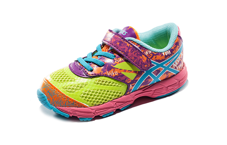 Order (TD) アシックス ゲルヌーサトライ10 イエローピンク C524N-0739