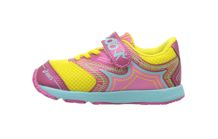 (Infant) ASICS Gel-Noosa Tri 'Red Yellow Blue Velcro' C713N-0720