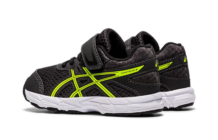 Shop (TD) ASICS Gel Contend 6 ''Graphite Jaune Sécurité'' 1014A085-023