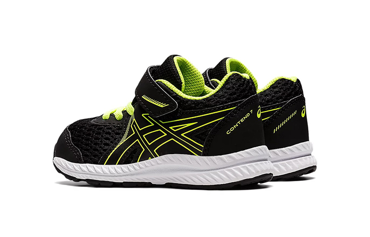 Shop (TD) ASICS Gel Contend 7 ''Nero Verde Hazard'' 1014A193-005