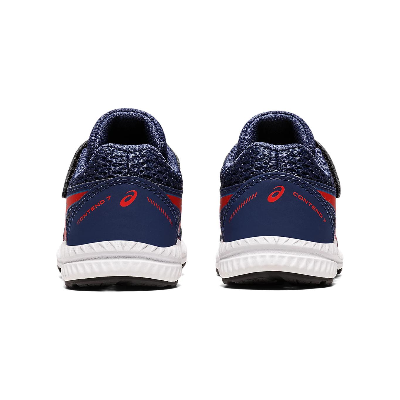 Shop (TD) ASICS Gel Contend 7 ''Oceano Profondo Rosso Classico'' 1014A193-423