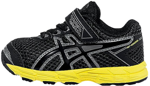 嬰兒 Asics GT-1000 4 舒適透氣運動鞋 黑黃 Buy 嬰兒 Asics GT-1000 4 舒適透氣運動鞋 黑黃