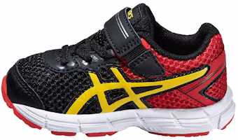 (Infant) ASICS GT-1000 4 Velcro 'Black Red' C555N-9007 (Infant) ASICS GT-1000 4 Velcro 'Black Red' C555N-9007