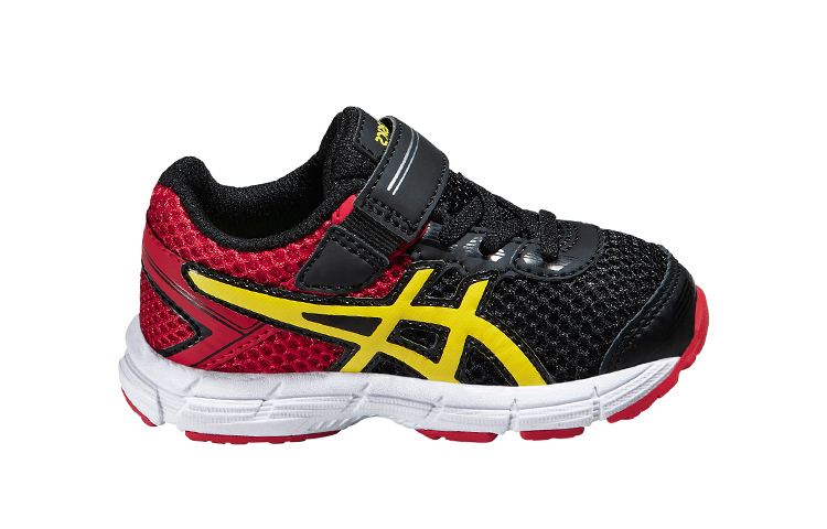 Order (TD) ASICS GT-1000 4 魔术贴 '黑红' 运动鞋 C555N-9007