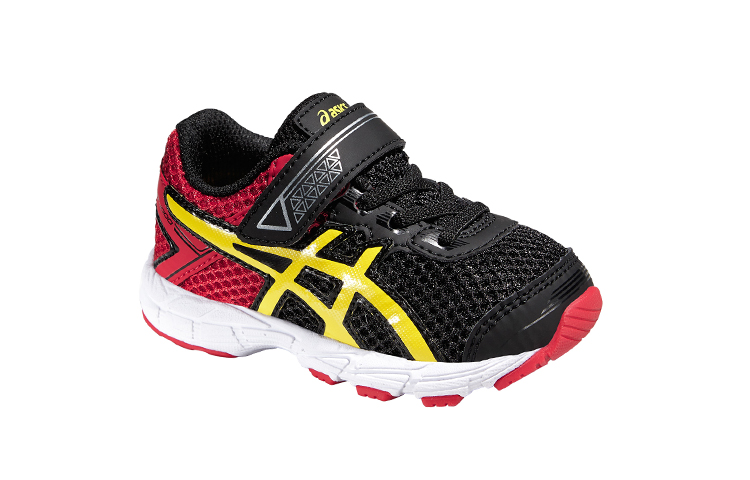 Lookbook (TD) ASICS GT-1000 4 魔术贴 '黑红' 运动鞋 C555N-9007