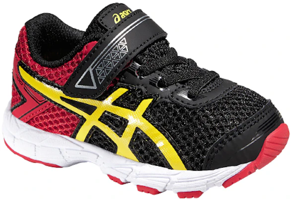 (TD) ASICS GT-1000 4 魔术贴 '黑红' 运动鞋 C555N-9007 Lookbook (TD) ASICS GT-1000 4 魔术贴 '黑红' 运动鞋 C555N-9007
