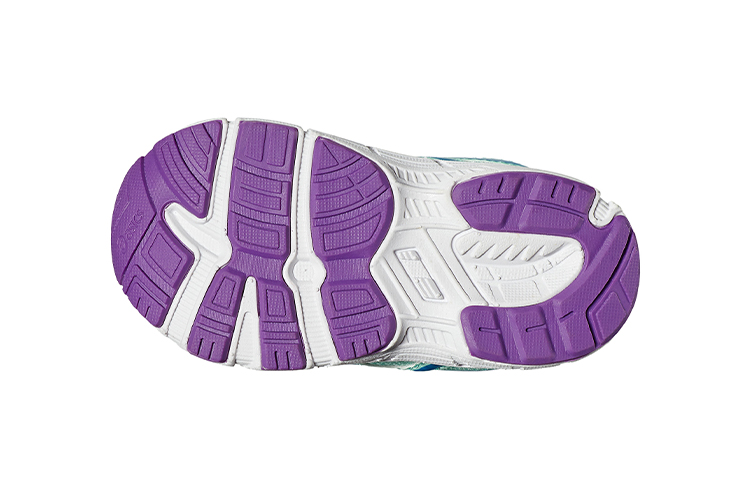 Shop (TD) ASICS GT-1000 5 '绿色紫色' 跑鞋 C621N-6743