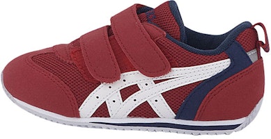 (Infant) ASICS Idaho Baby 3 Low 'Red White' C8B2N-2401 (Infant) ASICS Idaho Baby 3 Low 'Red White' C8B2N-2401