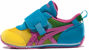 (Infant) ASICS Idaho Baby GR-ES 'Blue Yellow' TUB154-04 (Infant) ASICS Idaho Baby GR-ES 'Blue Yellow' TUB154-04