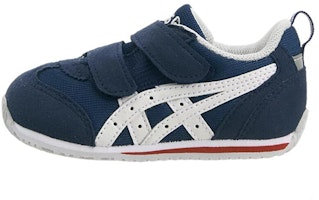 (Infant) ASICS Idaho Baby JP 'Navy Blue' TUB164-5001 (Infant) ASICS Idaho Baby JP 'Navy Blue' TUB164-5001
