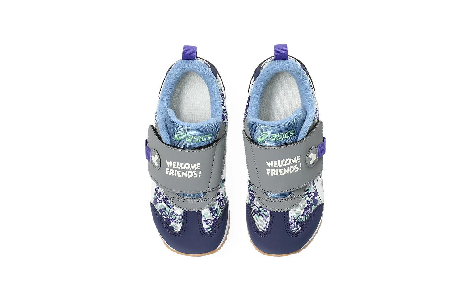 Lookbook (TD) (乳児用) アシックス アイダホ ミニ 'ミッキー&フレンズ - 青白' 1144A342-400 1144A342-400