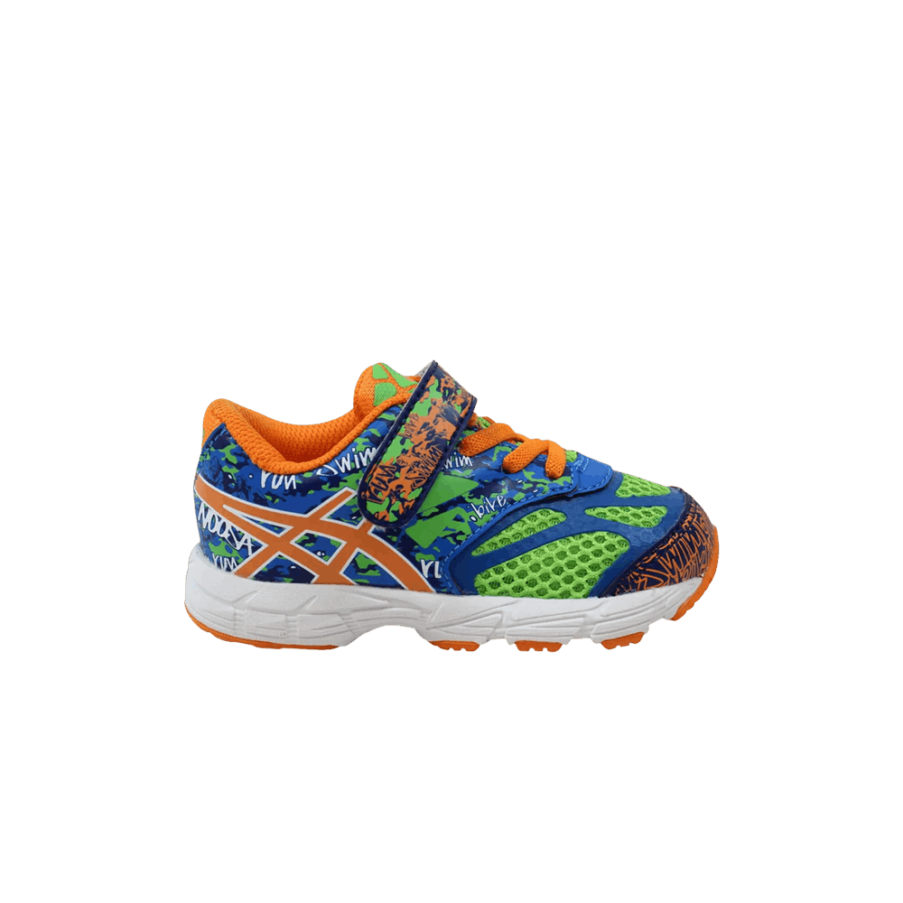 (Infant) ASICS Noosa Tri 10 Toddler 'Flash Green Orange Blue' C524N-8530