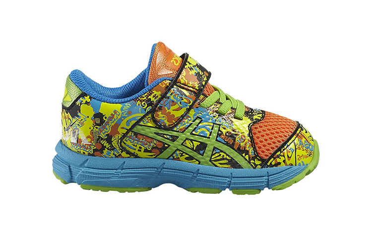 Order (Infant) ASICS Noosa Tri 11 'Green Blue Velcro' C605N-0785