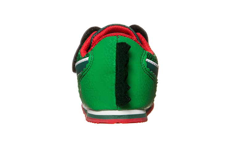 Shop (TD) ASICS School Yard ''Green Velcro'' Scarpe Bambino Verde con Strappi C640N-8408
