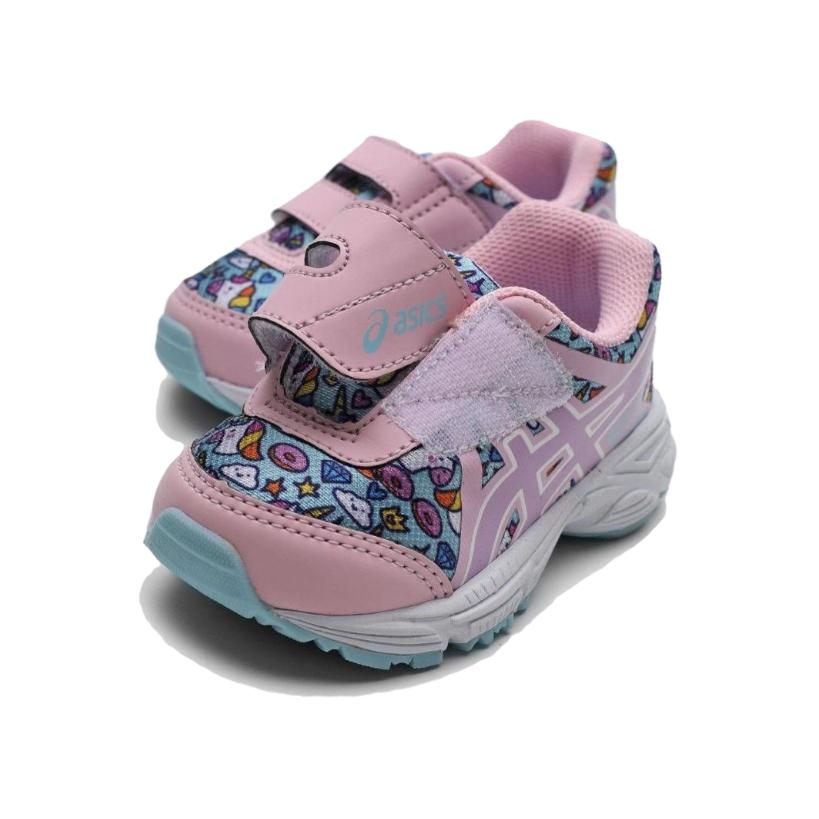 Shop (TD) ASICS Sugar Baby 3 Low ''Rosa Weiß Klettverschluss'' 1Y74A007-704