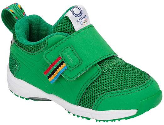 (Infant) ASICS Tokyo 2020 'Olympic Emblem Moogee Green' 1144A014-300 Lookbook (Infant) ASICS Tokyo 2020 'Olympic Emblem Moogee Green' 1144A014-300