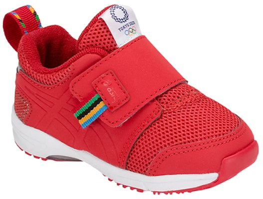 (Infant) ASICS Tokyo 2020 'Olympic Emblem Moogee Red' 1144A014-600 Lookbook (Infant) ASICS Tokyo 2020 'Olympic Emblem Moogee Red' 1144A014-600