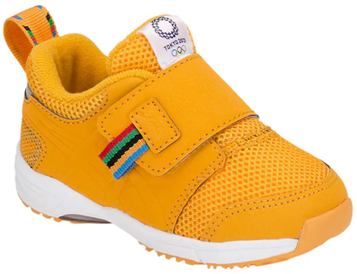 (Infant) ASICS Tokyo 2020 'Olympic Emblem Moogee Yellow' 1144A014-750 Lookbook (Infant) ASICS Tokyo 2020 'Olympic Emblem Moogee Yellow' 1144A014-750