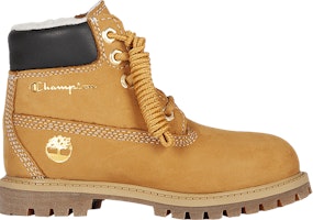 (Infant) Champion x Timberland 6 Inch Boot Shearling 'Wheat' TB0A1UFW-231 (Infant) Champion x Timberland 6 Inch Boot Shearling 'Wheat' TB0A1UFW-231