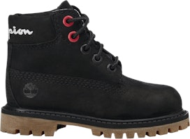 (Infant) Champion x Timberland 6 Inch Premium 'Black' TB0A1UFE-001 (Infant) Champion x Timberland 6 Inch Premium 'Black' TB0A1UFE-001