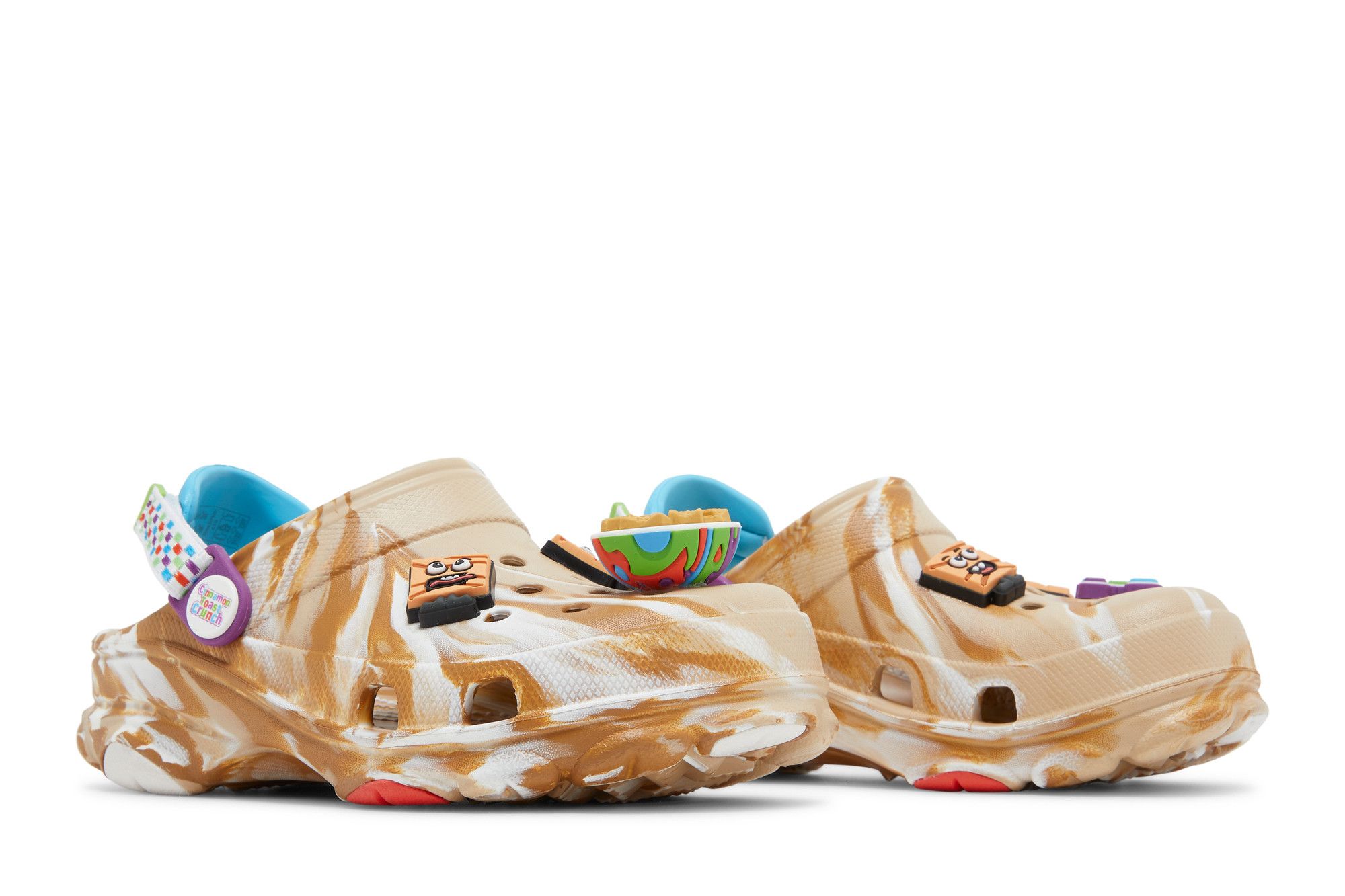 Cheap (TD) Cinnamon Toast Crunch x Crocs Classic All-Terrain Klomp ''Bruin'' P7925-2E9