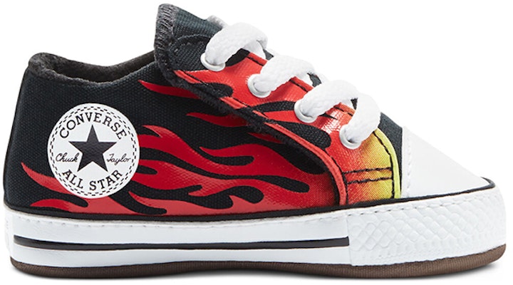 (Infant) Converse Chuck Taylor All-Star 'Flame Black Red' 870414C Order (Infant) Converse Chuck Taylor All-Star 'Flame Black Red' 870414C