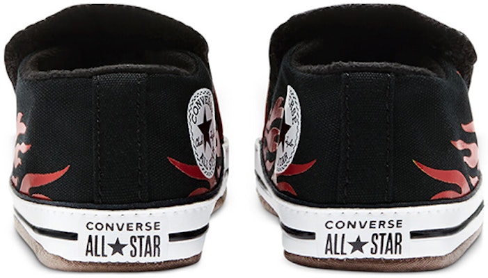 (Infant) Converse Chuck Taylor All-Star 'Flame Black Red' 870414C Shop (Infant) Converse Chuck Taylor All-Star 'Flame Black Red' 870414C