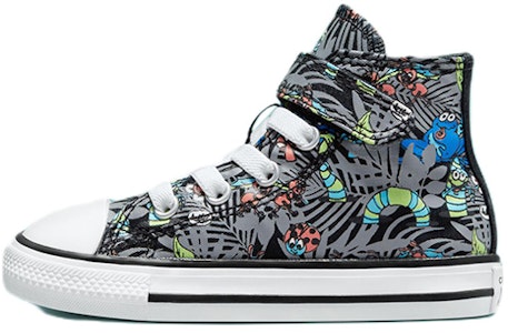 (TD) Converse Chuck Taylor All Star Easy-On Tinggi ''Hitam Kelabu'' A01203C Buy (TD) Converse Chuck Taylor All Star Easy-On Tinggi ''Hitam Kelabu'' A01203C