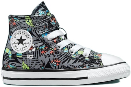 (TD) Converse Chuck Taylor All Star Easy-On Tinggi ''Hitam Kelabu'' A01203C Order (TD) Converse Chuck Taylor All Star Easy-On Tinggi ''Hitam Kelabu'' A01203C